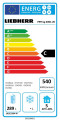 Lednice FRFCvg 4001-20 001  - energetický štítek