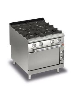 Q90PCF/GE8001 - Kombinovaný sporák,4x hořák,el. trouba