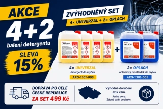 Set 4x Univerzal mycí 2x Oplach